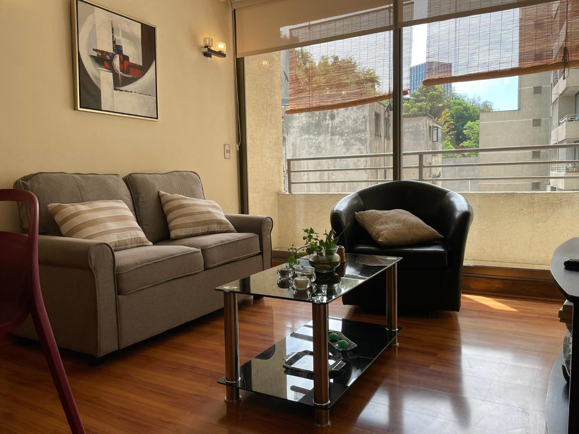 Barrio Lastarria, Excelentes - Alameda Apartamento *